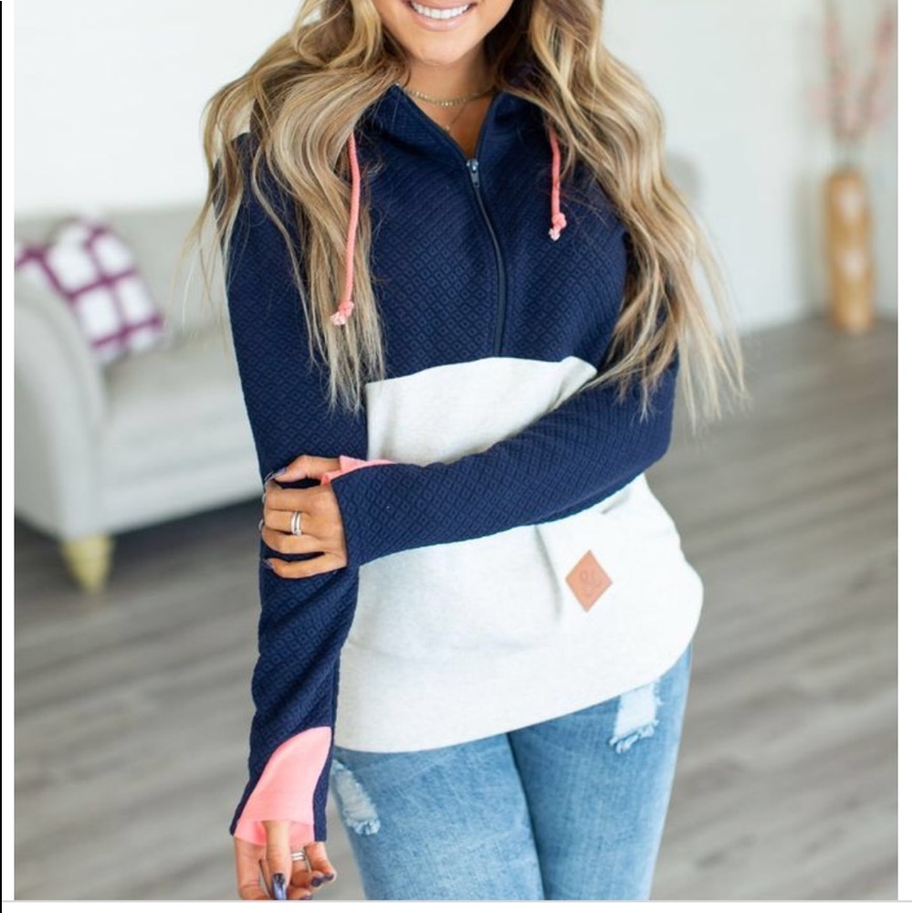 Ampersand Avenue Lookout Pointe 1/2 Zip Hoodie